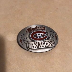 Montreal canadiens belt buckle